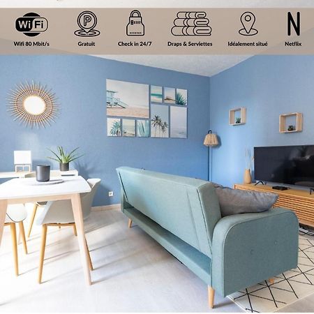 Cosy T2 Renove, Proche Centre-Ville-Fibre/Netflix Montlucon Ngoại thất bức ảnh