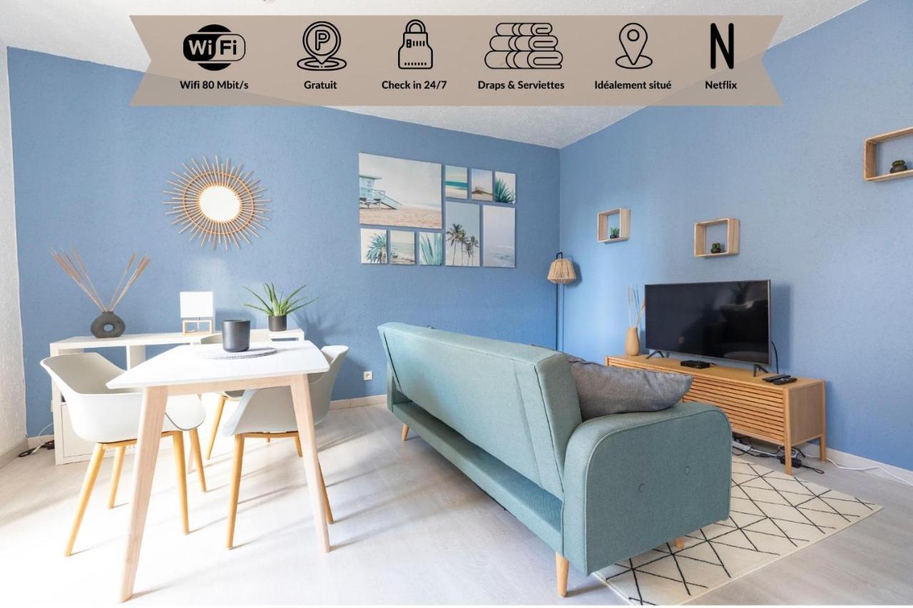 Cosy T2 Renove, Proche Centre-Ville-Fibre/Netflix Montlucon Ngoại thất bức ảnh